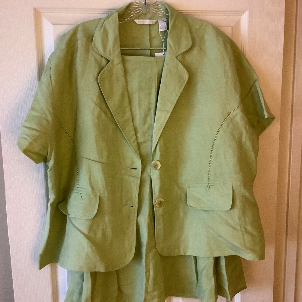 Sage 2-Piece Skirt and Jacket